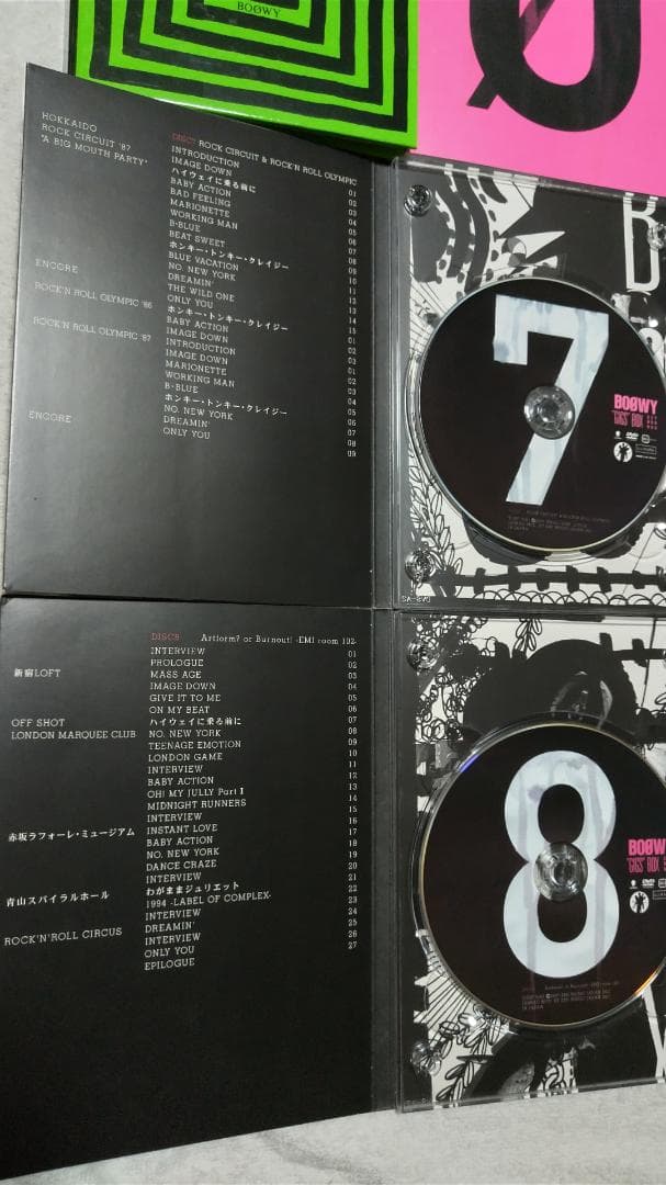 ミュージック BOOWY GIGS BOX
