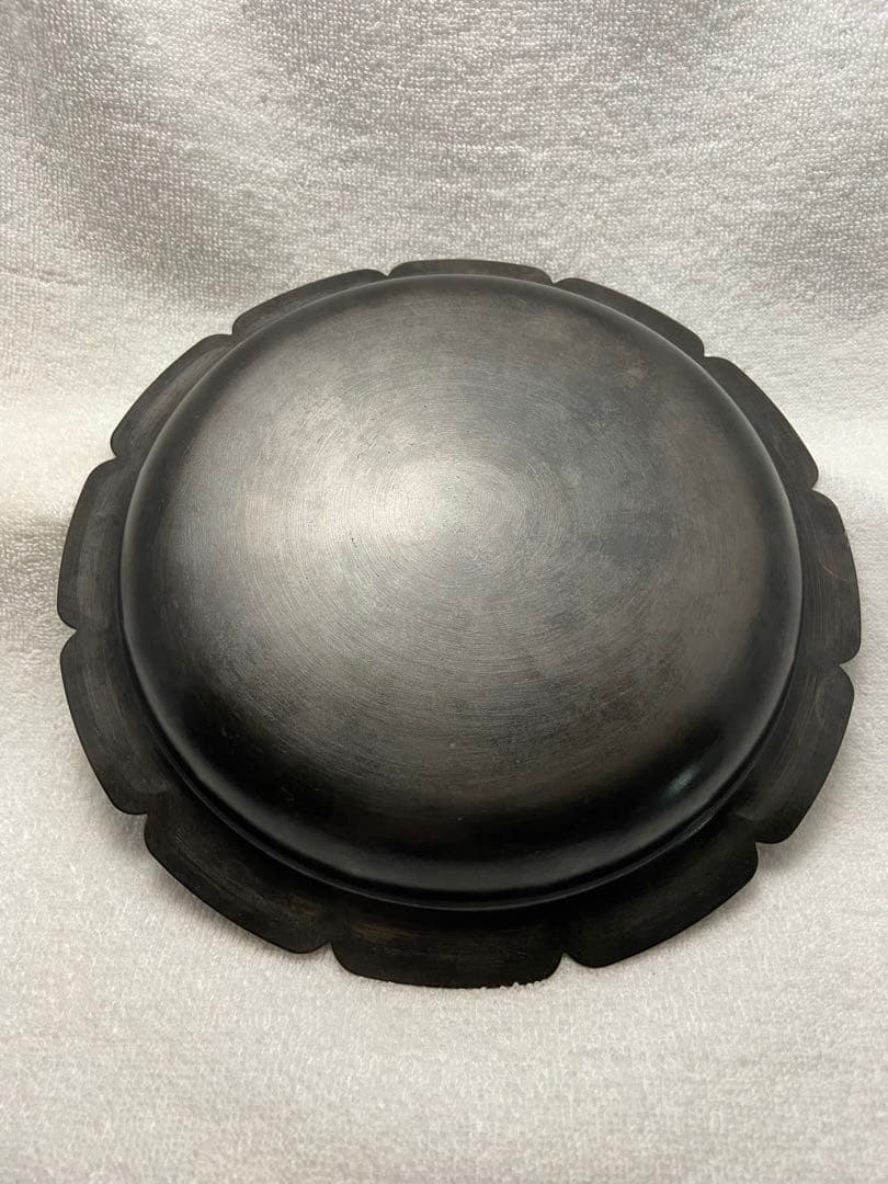 遠州流 茶道具 七宝紋 砂張 花形 菓子器 盆【匿名配送】