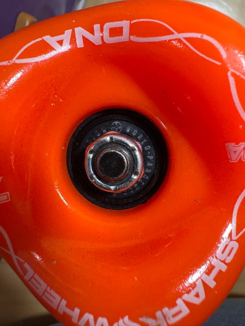 Penny スケートボード 紫（ホイール、ベアリング　カスタム済み）