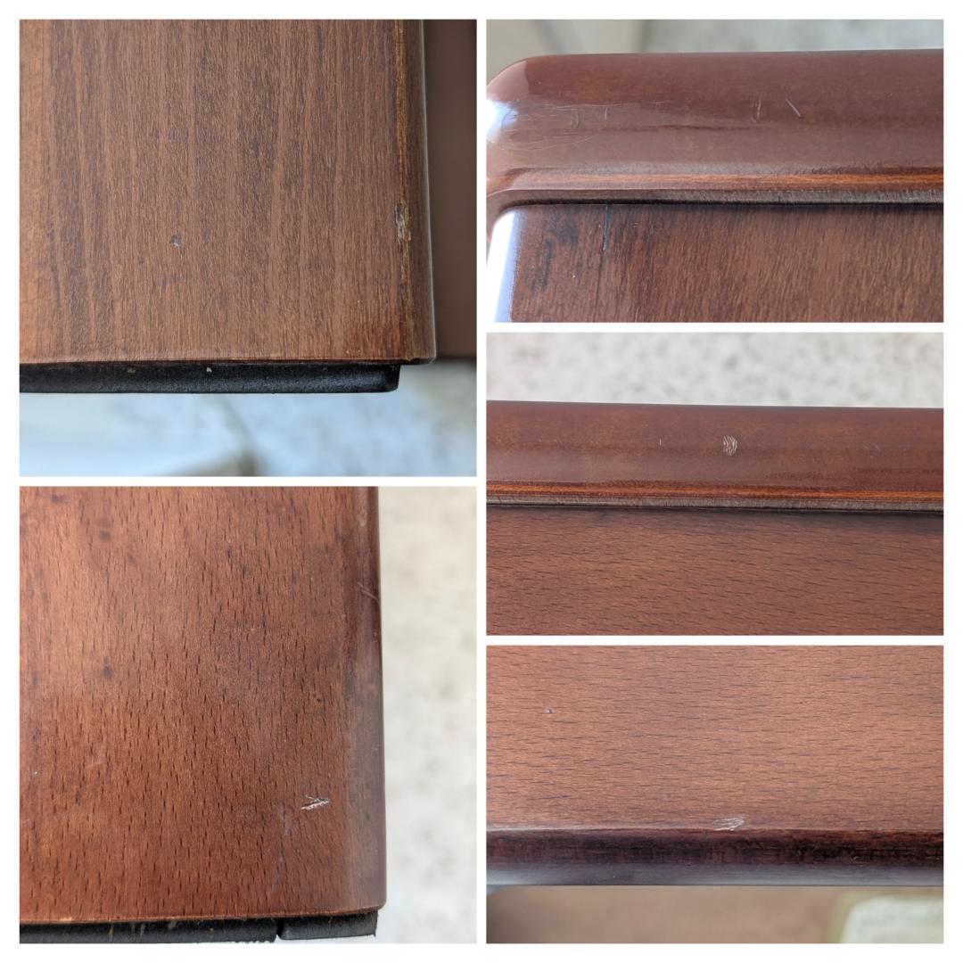 80s ビンテージ ウッド リビングテーブル ミッドセンチュリー 北欧 ブラウン