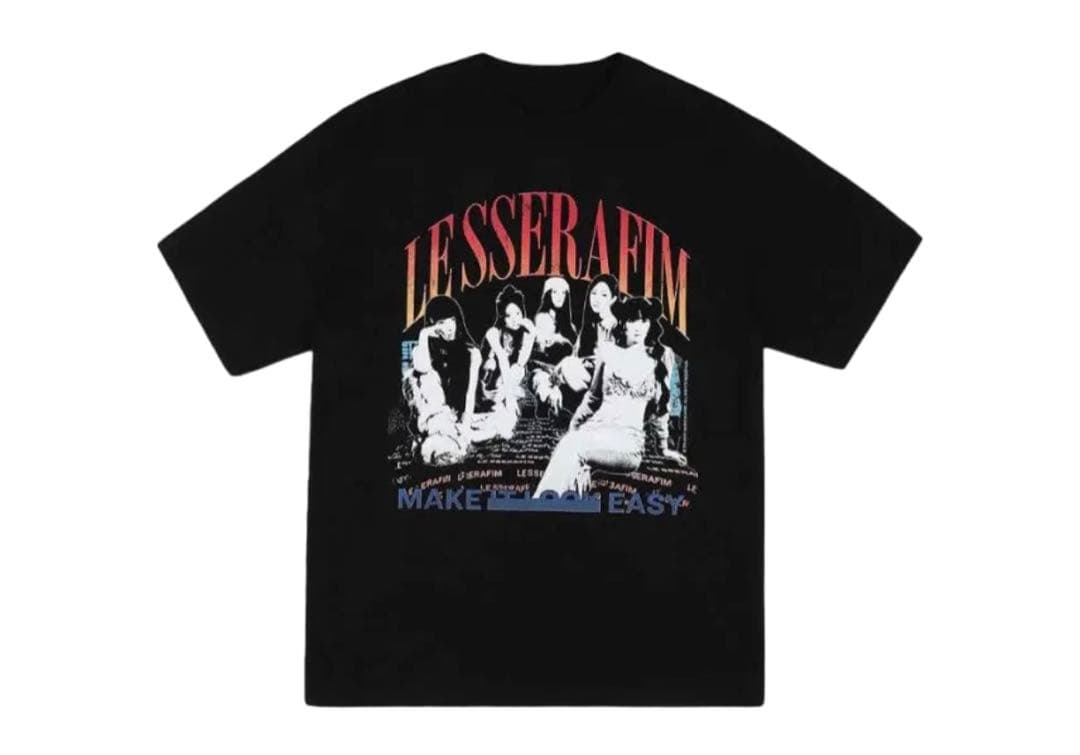 LE SSERAFIM グッズ Peaches Tシャツ 新品 ルセラフィム