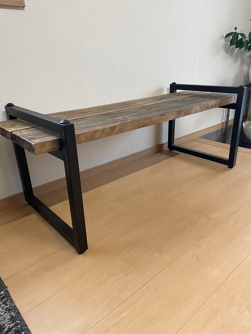 アイアン家具　鉄脚　テーブル脚　TVボード用脚　鉄脚2脚のみ　アイアンレッグ