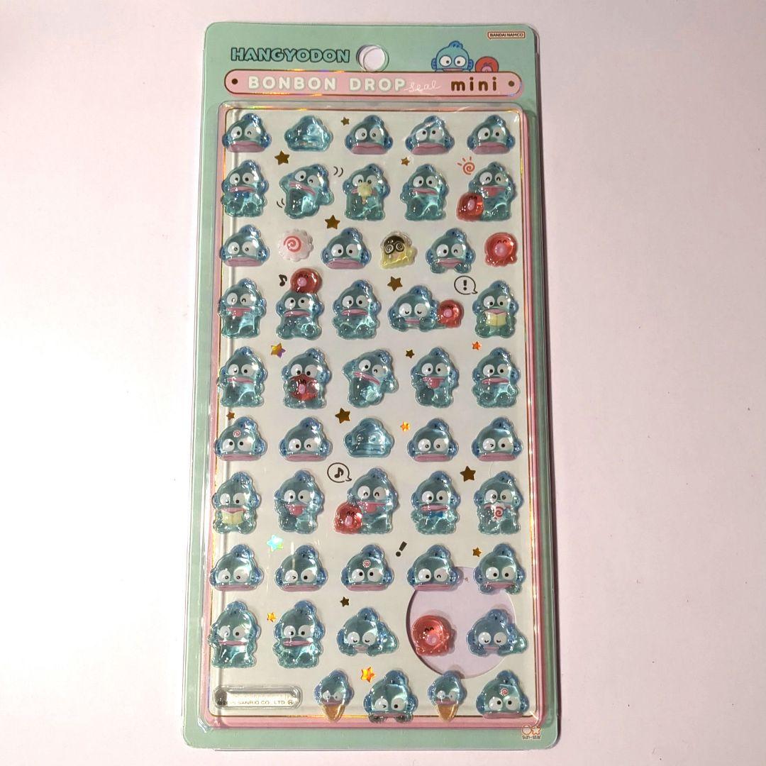 新品　ボンボンドロップシールミニ　正規品　7枚セット　サンリオ　キティ　マイメロ