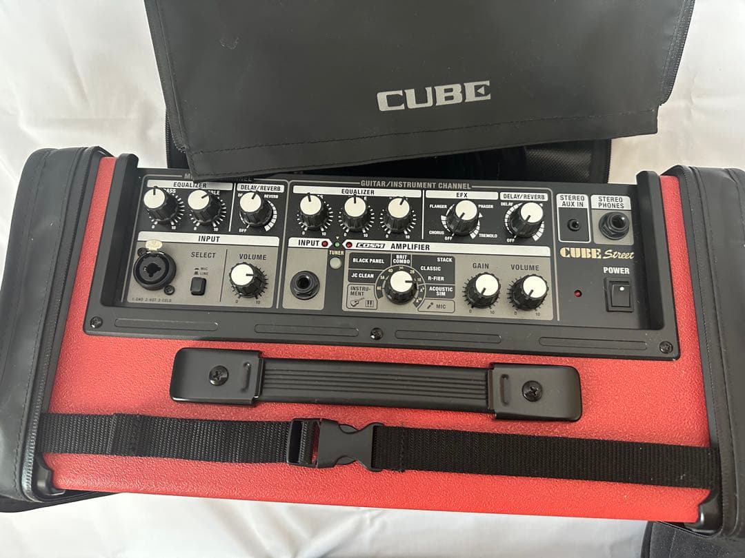 Roland CUBE STREET赤 ポータブルギターアンプ