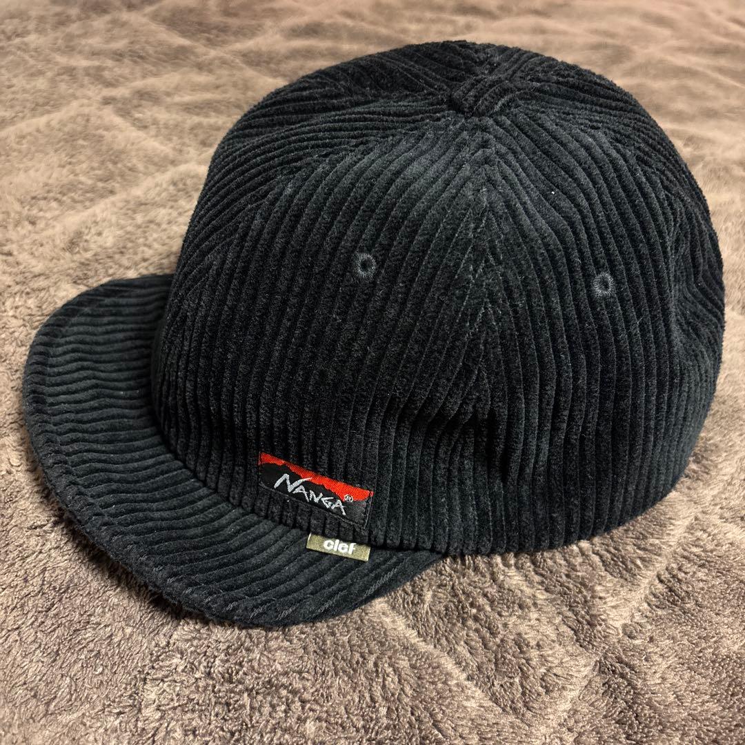 【NANGA × Clef】コラボレーション コーディ ビーキャップ　ブラック