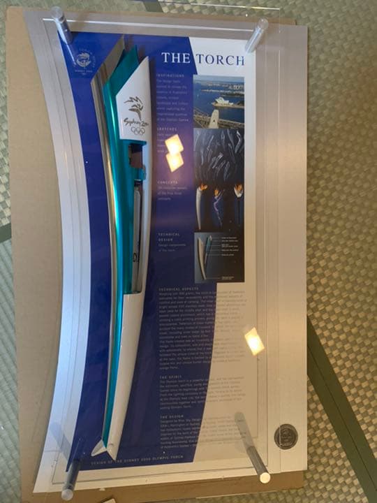 シドニーオリンピック　聖火リレー　トーチ　レプリカ