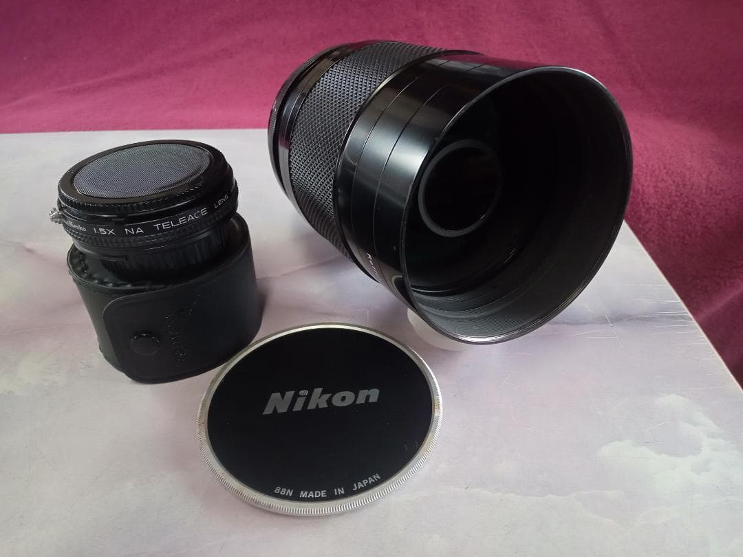 ニコンレンズ　Refrex-Nikkor500ミリ　f8