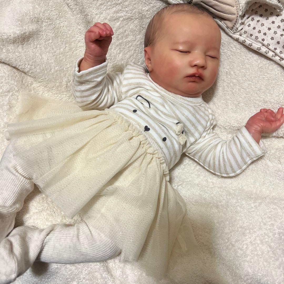 寝んねの赤ちゃん( ᵕᴗᵕ )✩⡱リボーンドール