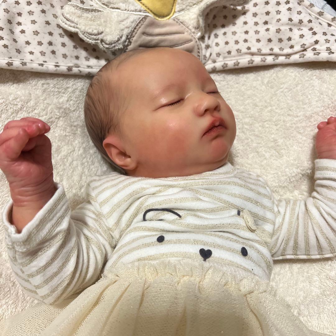 寝んねの赤ちゃん( ᵕᴗᵕ )✩⡱リボーンドール