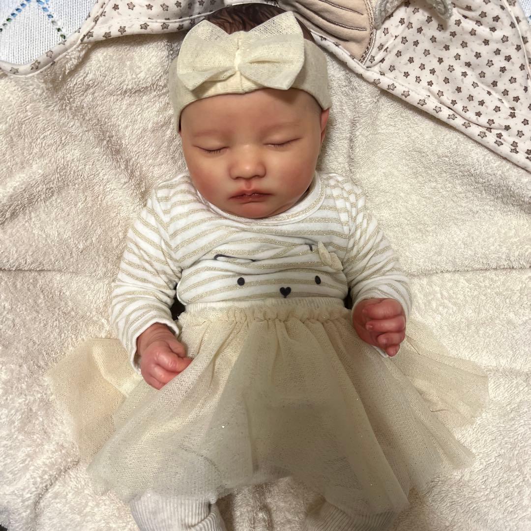 寝んねの赤ちゃん( ᵕᴗᵕ )✩⡱リボーンドール
