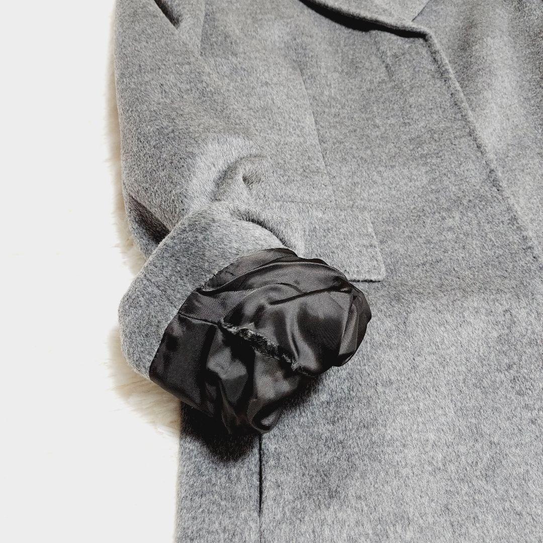 Max Mara Studio チェスターコート ウール 36 S グレー