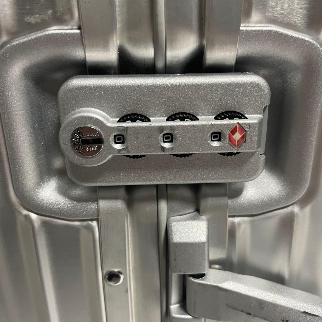 RIMOWA　TOPAS　4輪　シルバー　34L　機内OK　マルチホイール　廃盤