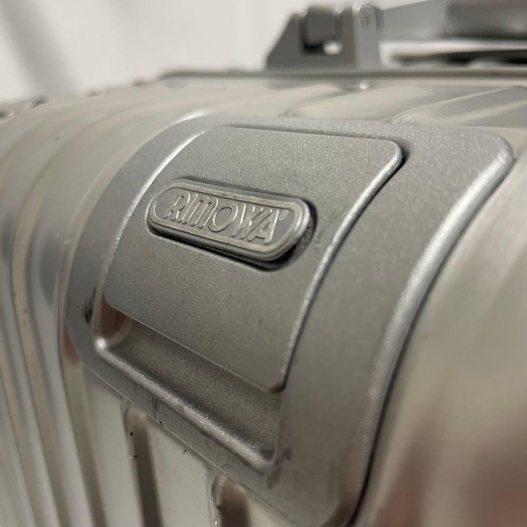 RIMOWA　TOPAS　4輪　シルバー　34L　機内OK　マルチホイール　廃盤
