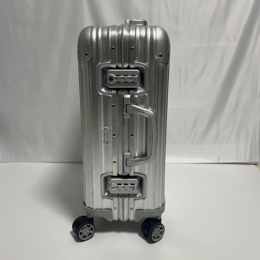 RIMOWA　TOPAS　4輪　シルバー　34L　機内OK　マルチホイール　廃盤