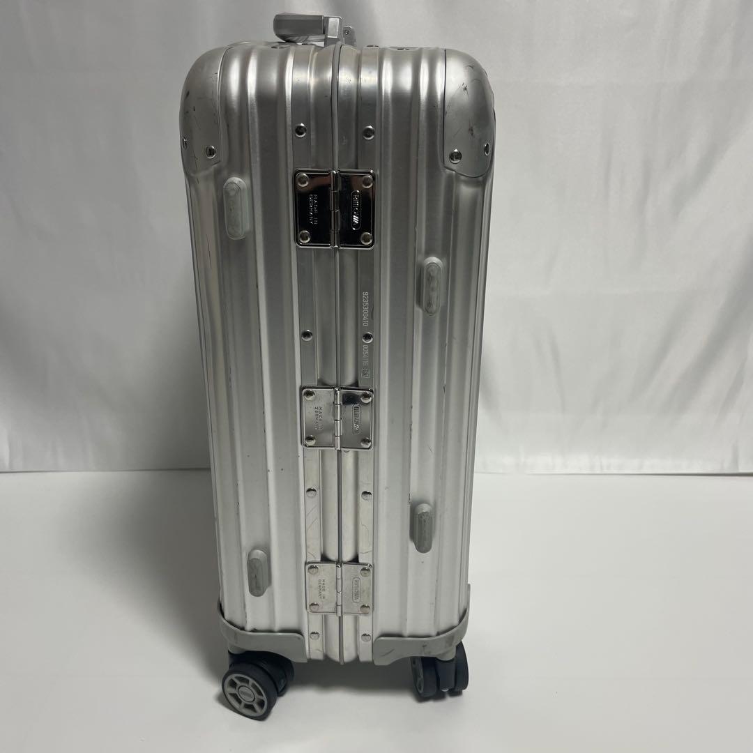RIMOWA　TOPAS　4輪　シルバー　34L　機内OK　マルチホイール　廃盤