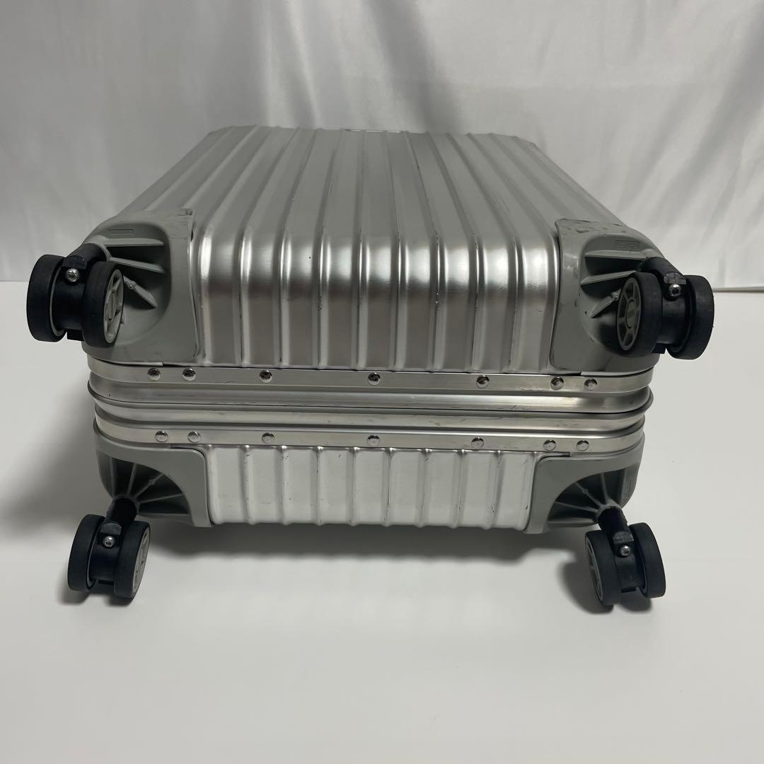 RIMOWA　TOPAS　4輪　シルバー　34L　機内OK　マルチホイール　廃盤