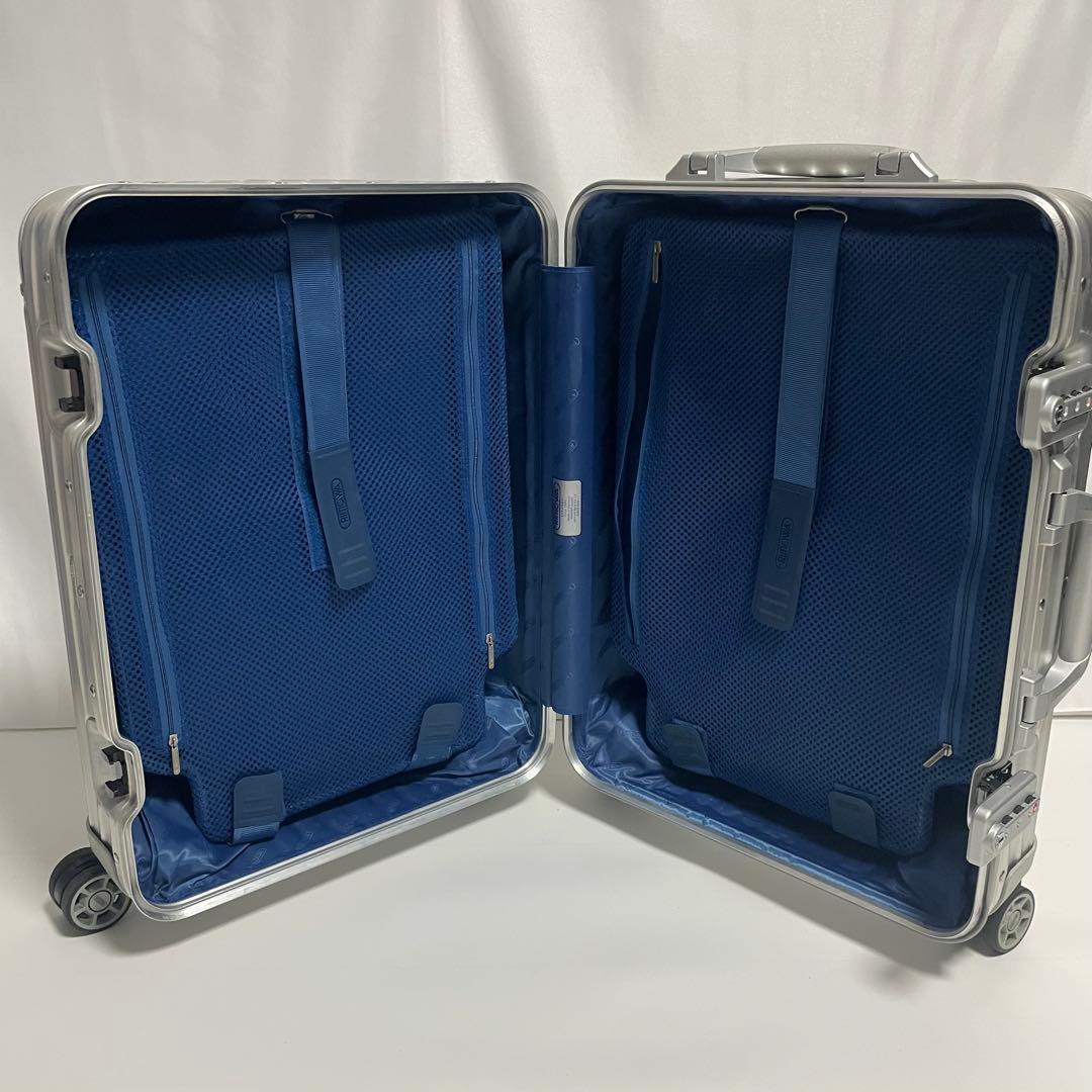 RIMOWA　TOPAS　4輪　シルバー　34L　機内OK　マルチホイール　廃盤