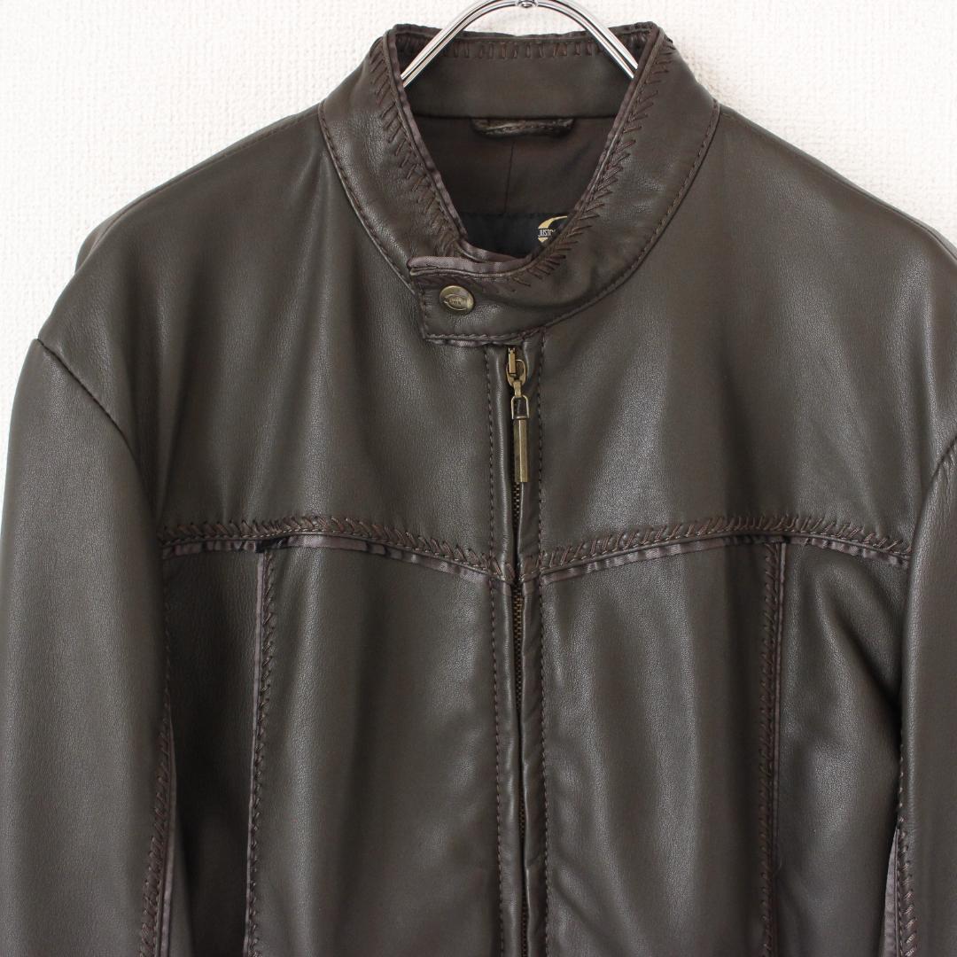 【極美品】Just Cavalli ライダース レザージャケット Sサイズ
