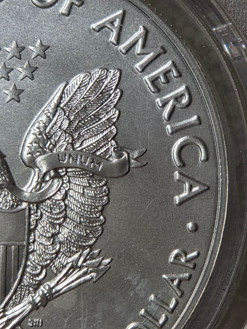 (MS70)アメリカ合衆国　シルバー イーグル銀貨　2018 FS