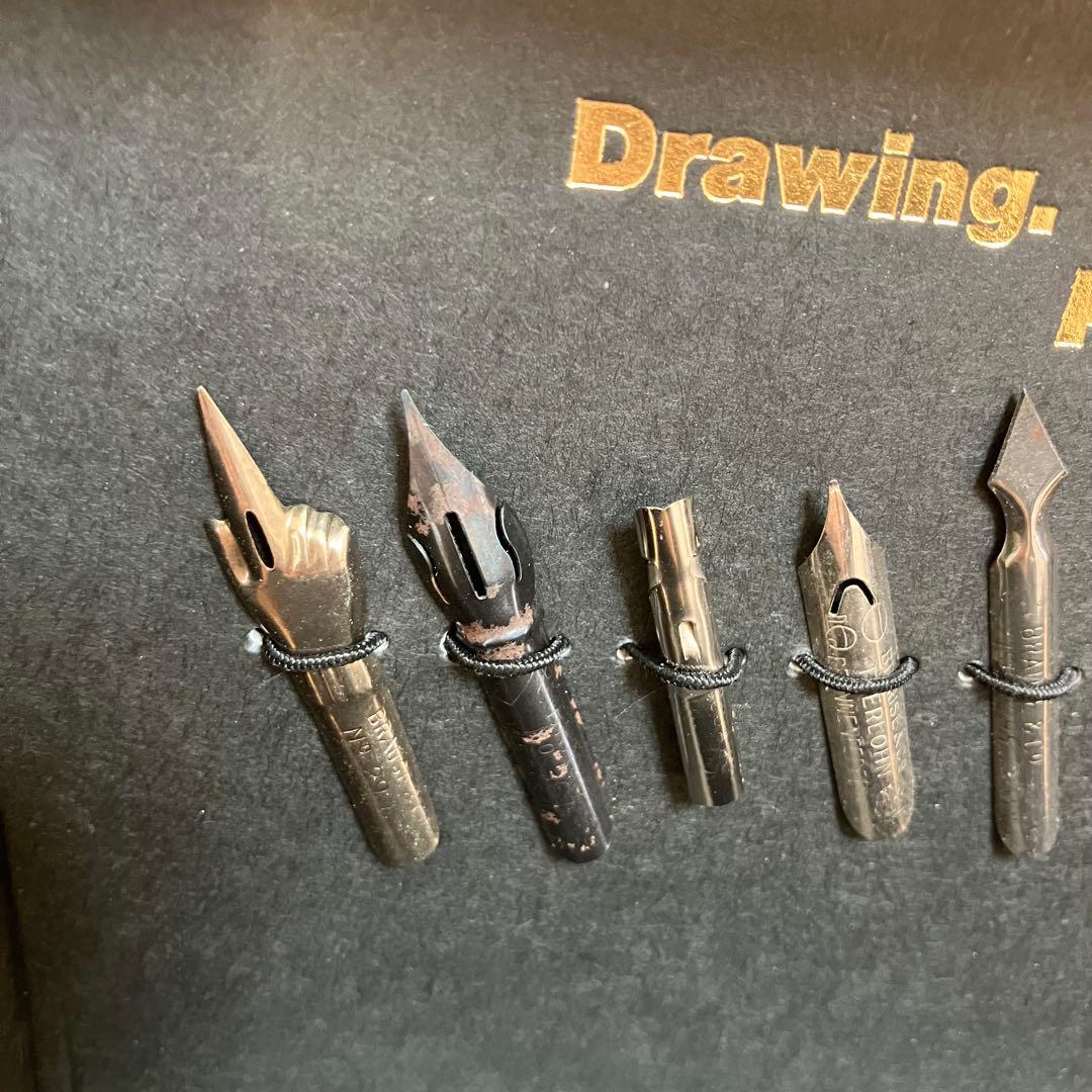 【希少】未使用　Brause ブラウゼ 万年筆　1セット　ペン先・ペン軸・インク