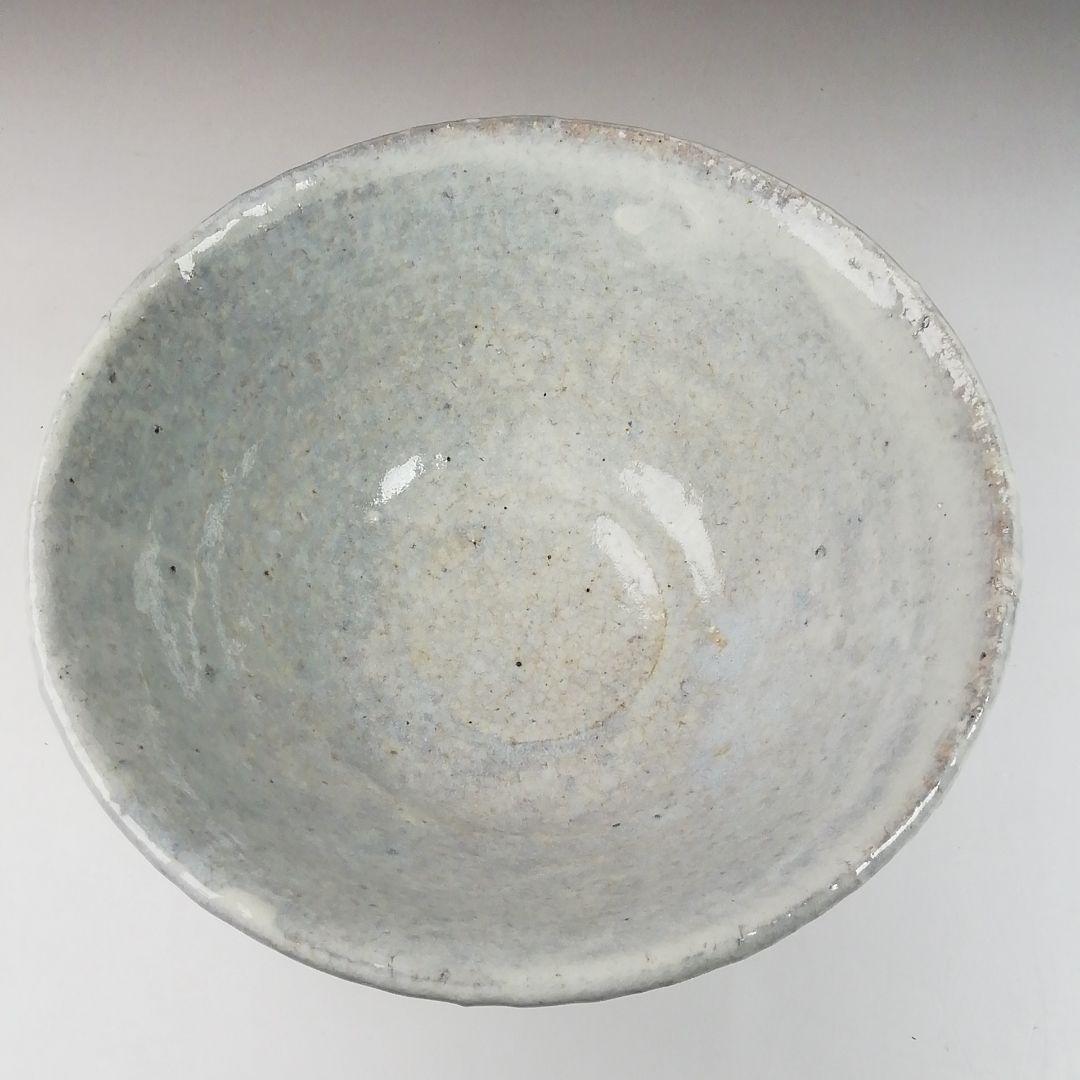 Ｔ５５　茶碗　『粉引茶碗』『斎藤乾一作』　共箱　抹茶碗　茶道具