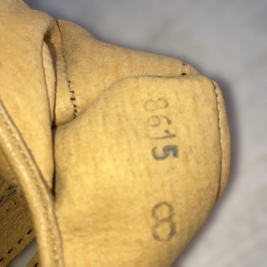 デンツ　DENTS ペッカリーグローブ　ノーライニング　裏地なし　サイズ8