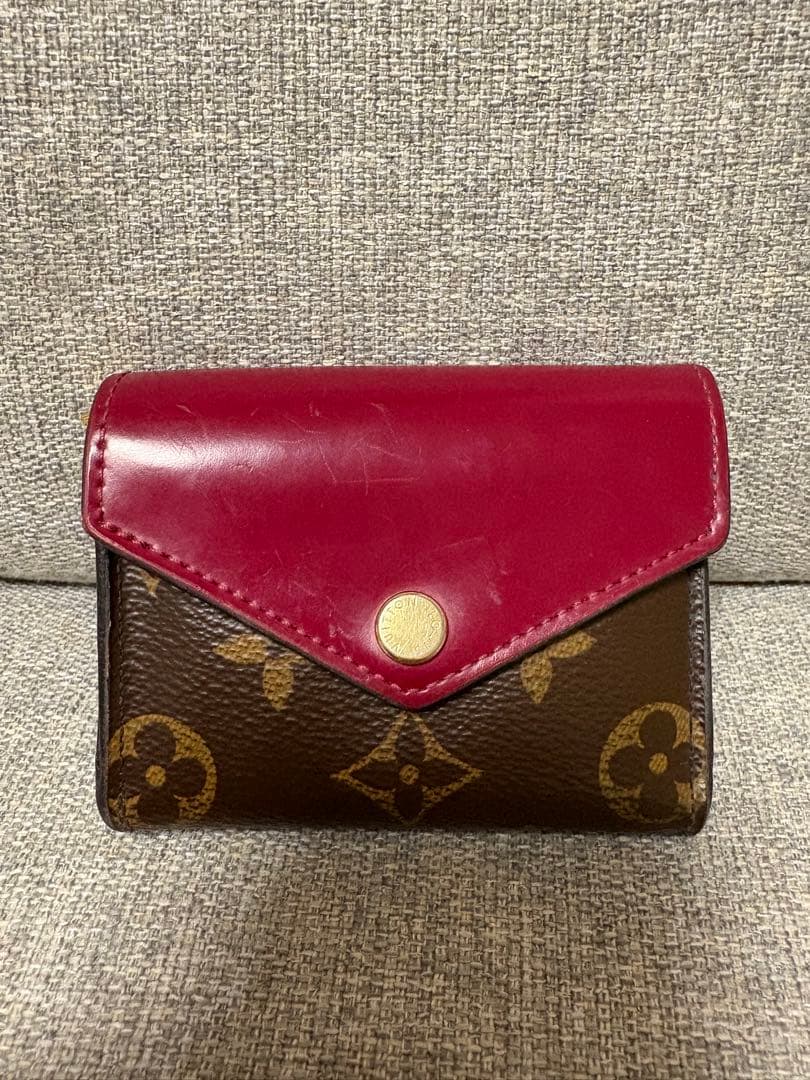 ルイヴィトン ポルトフォイユ・ゾエ 三つ折り ミニ財布