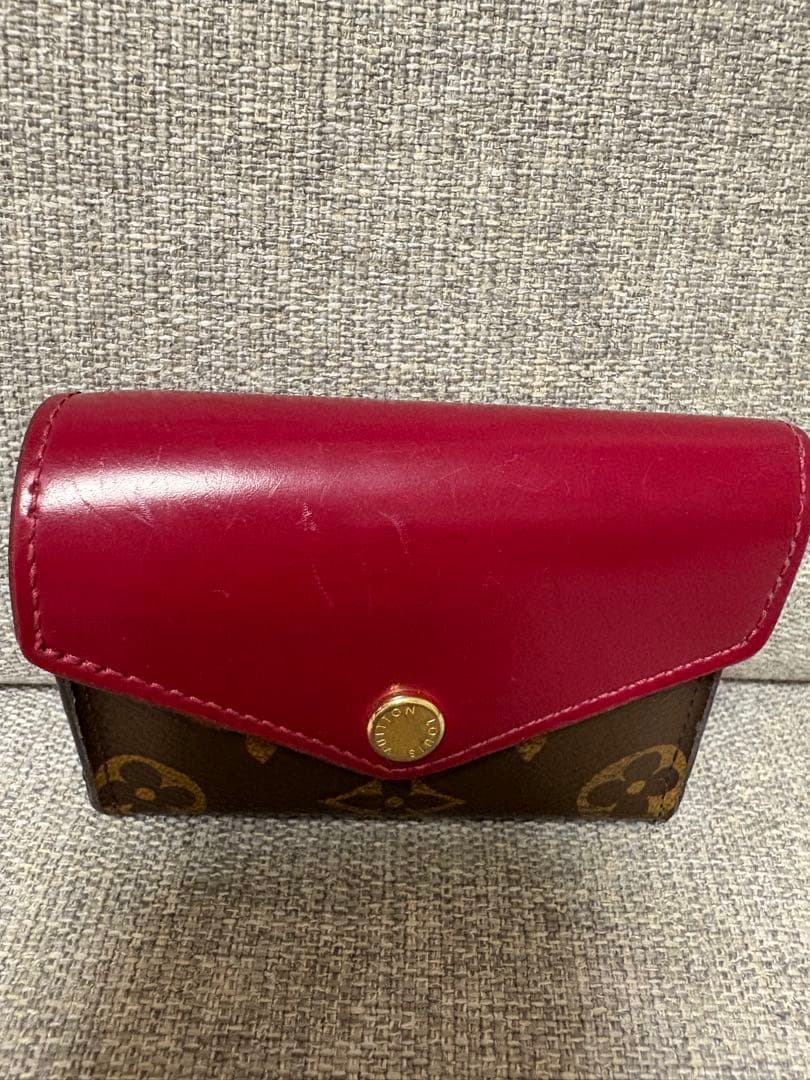 ルイヴィトン ポルトフォイユ・ゾエ 三つ折り ミニ財布