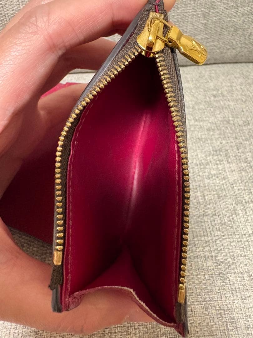 ルイヴィトン ポルトフォイユ・ゾエ 三つ折り ミニ財布