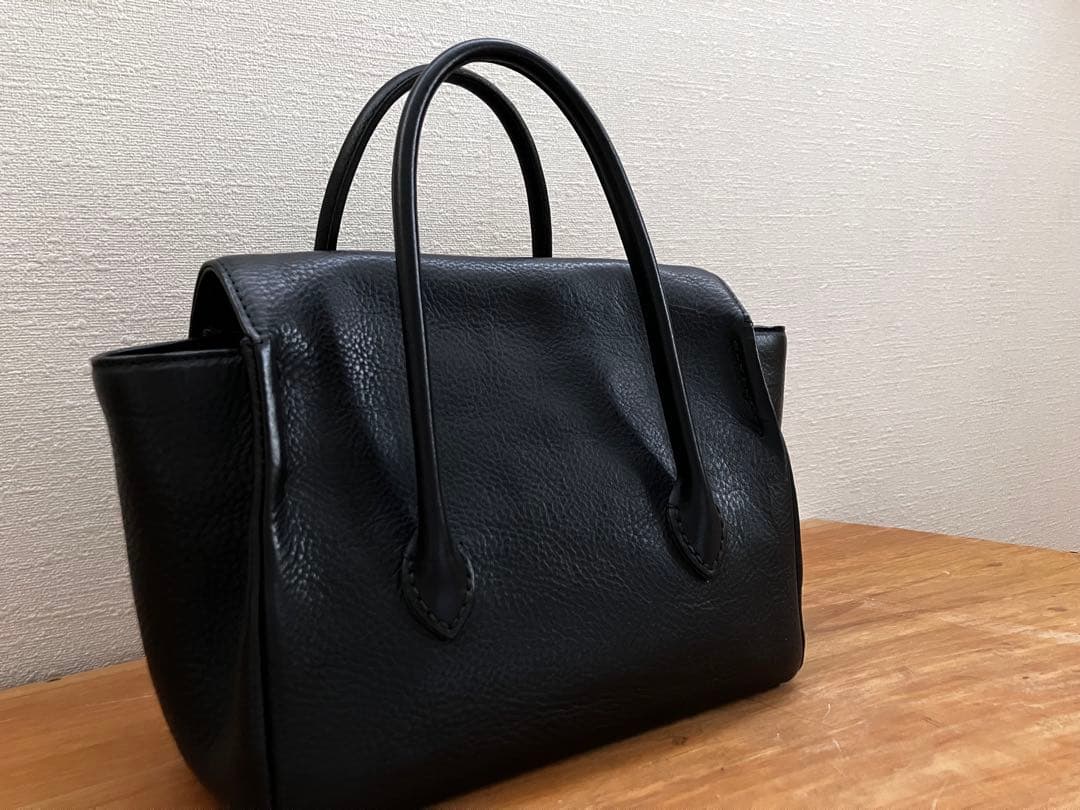 アーツアンドサイエンス Stitch flap bag mini ブラック