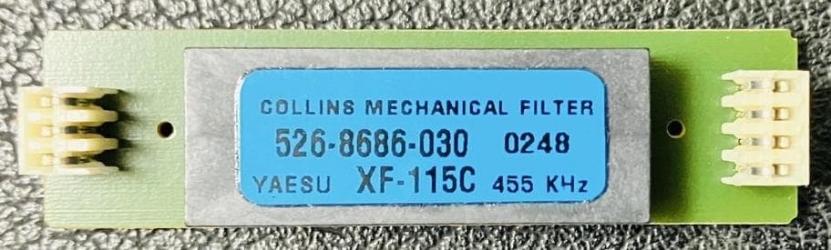 コリンズ　メカニカルフィルター　XF-115C　CW　500Hz