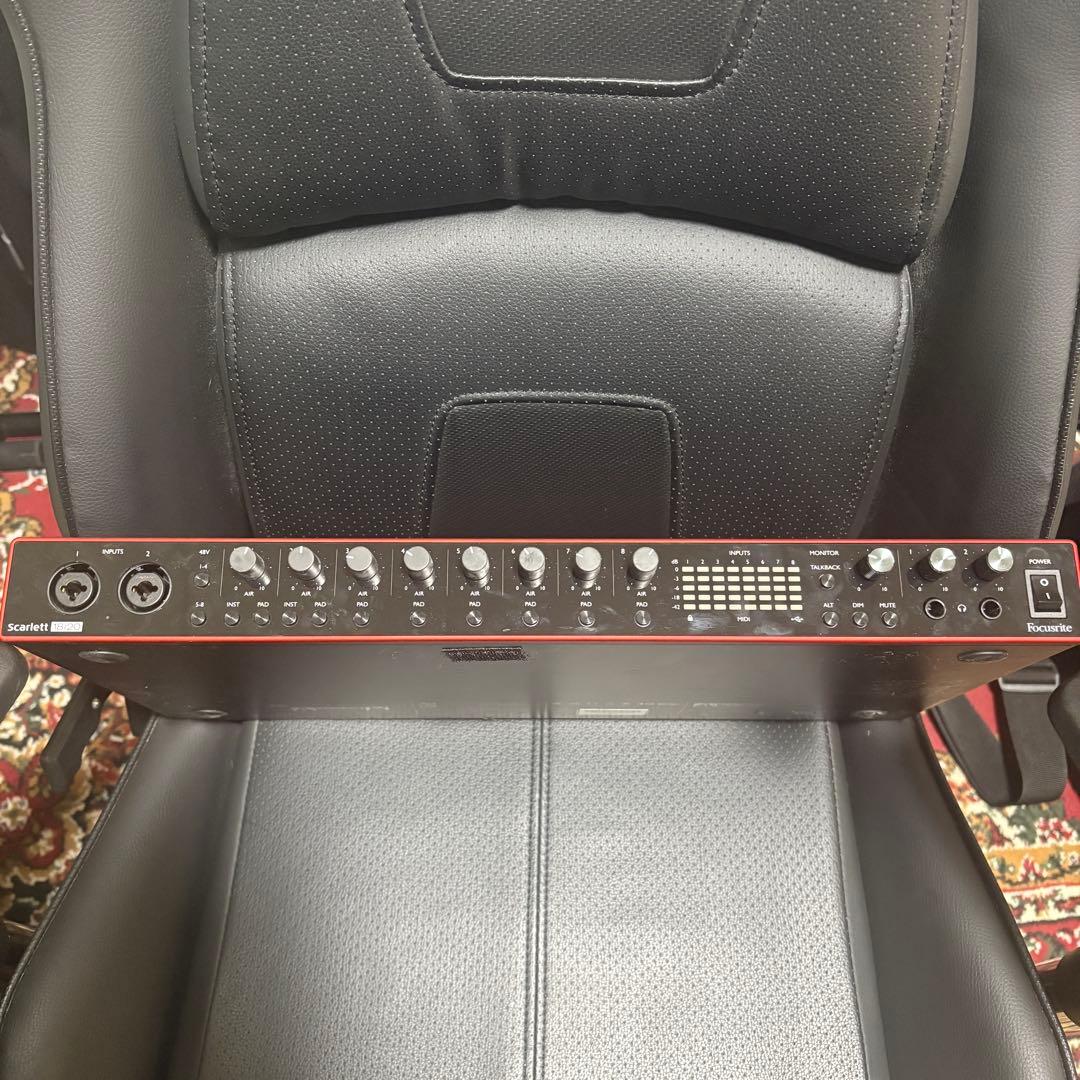DTM・DAW Focusrite Scarlett 18i20 gen 3rd