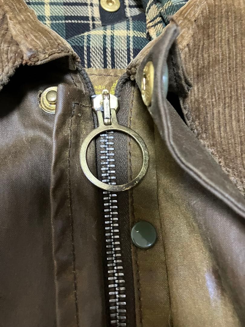 バブアー ソルウェイジッパー 70年代製