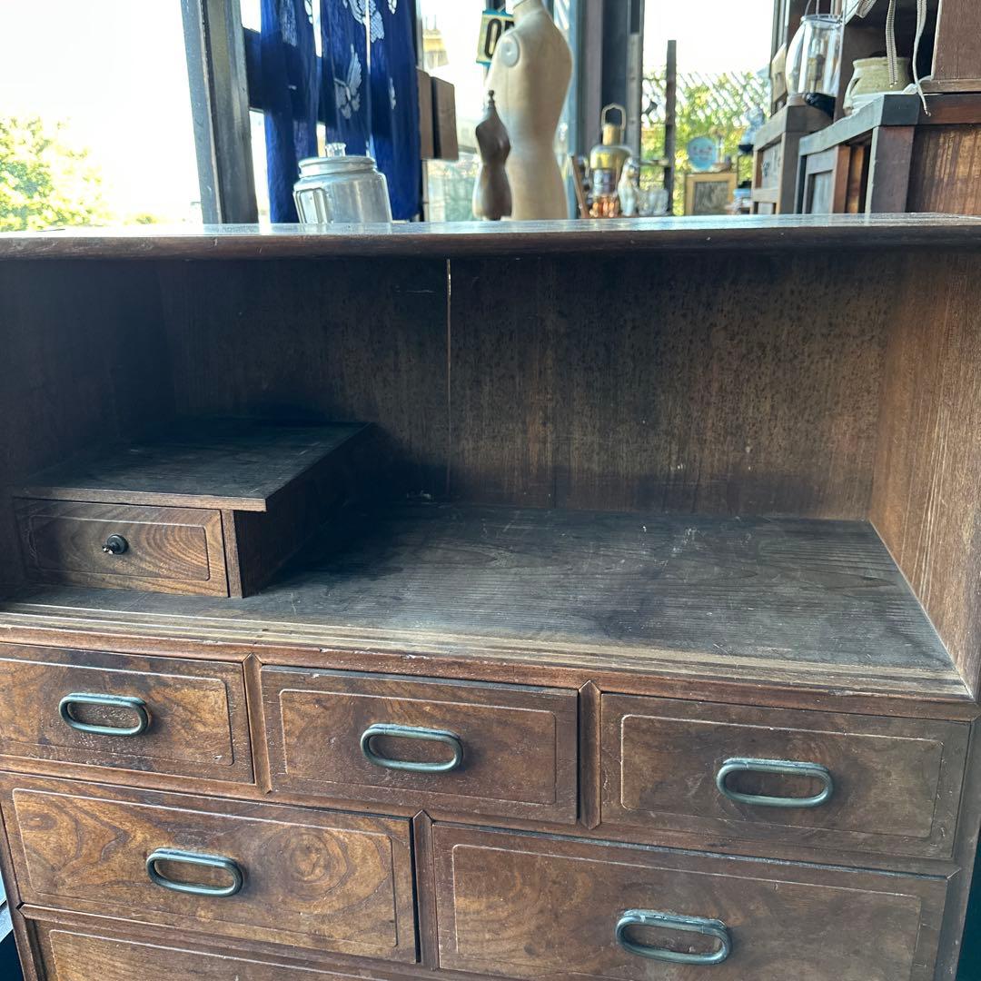 最終お値引き‼️小さめ和ダンス　食器棚や　収納棚に！