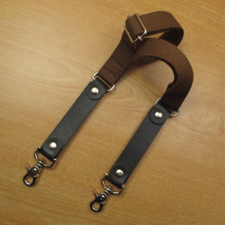 ☆特別価格☆濃いグリーン＆焦げ茶　８丁　本革シザーケース　SCA-143/AGA