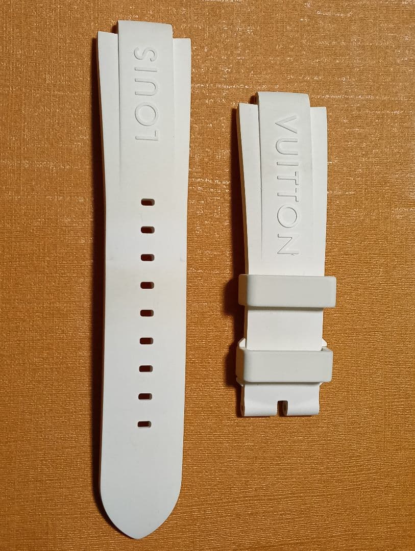 【値下げ不可】タンブール　GM用　ラバーストラップベルトL 　ホワイト