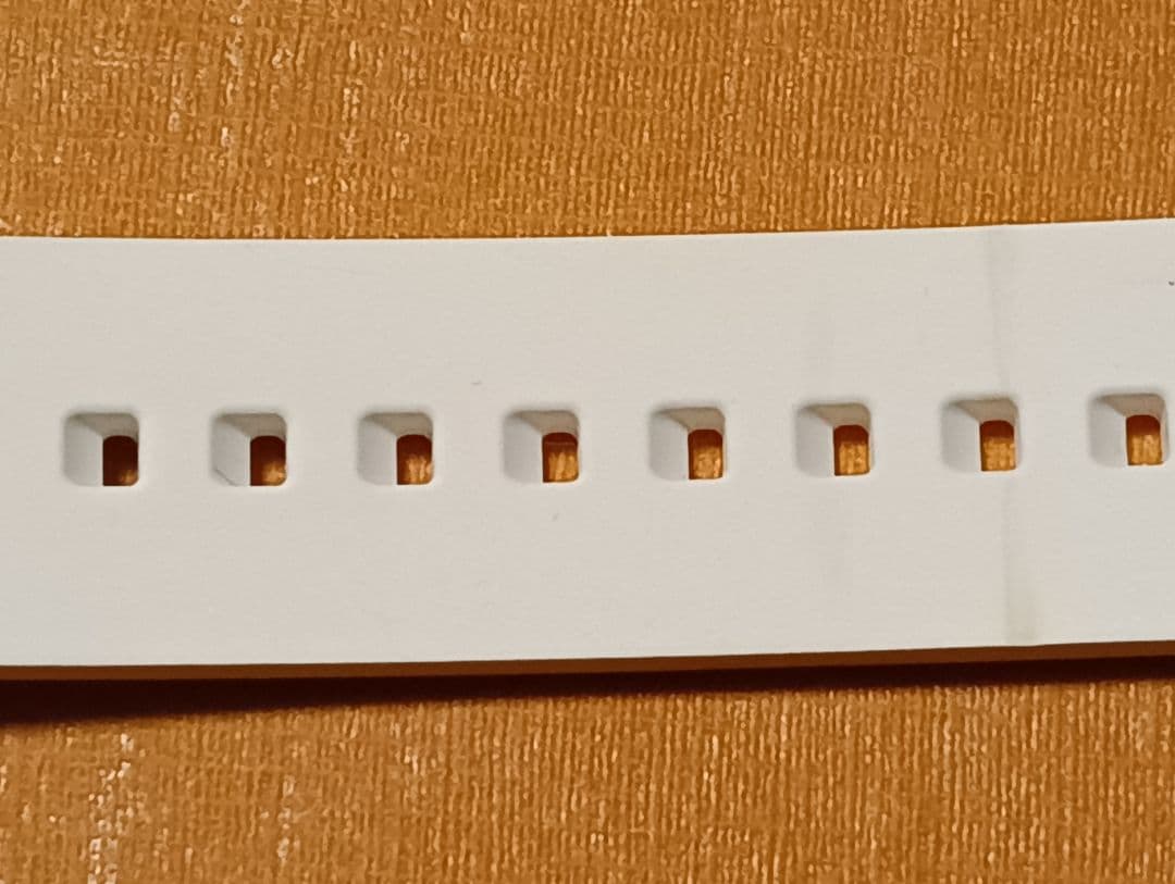 【値下げ不可】タンブール　GM用　ラバーストラップベルトL 　ホワイト