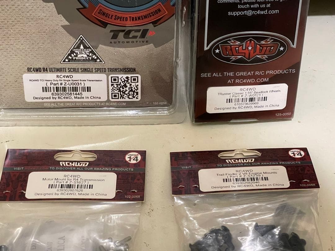 ホビーラジコン Rc4wd R4, Trunner 1.55