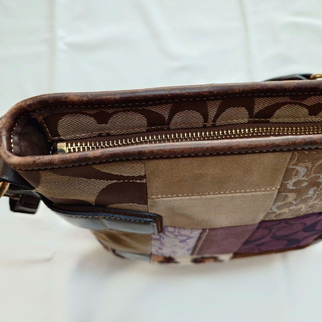 希少　COACH パッチワーク マルチ　ショルダーバッグ　ワンショルダー