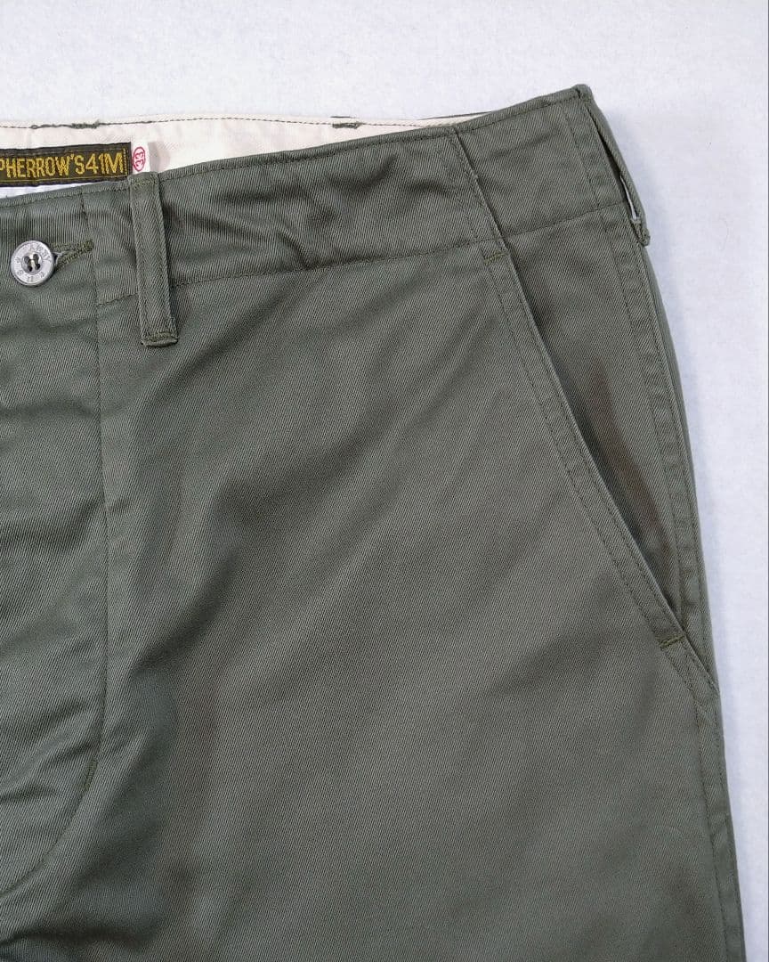 フェローズ P41M チノパン オリーブ M-41 トラウザー W33