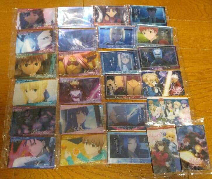 Fate/stay night UBW ウェハース全種類