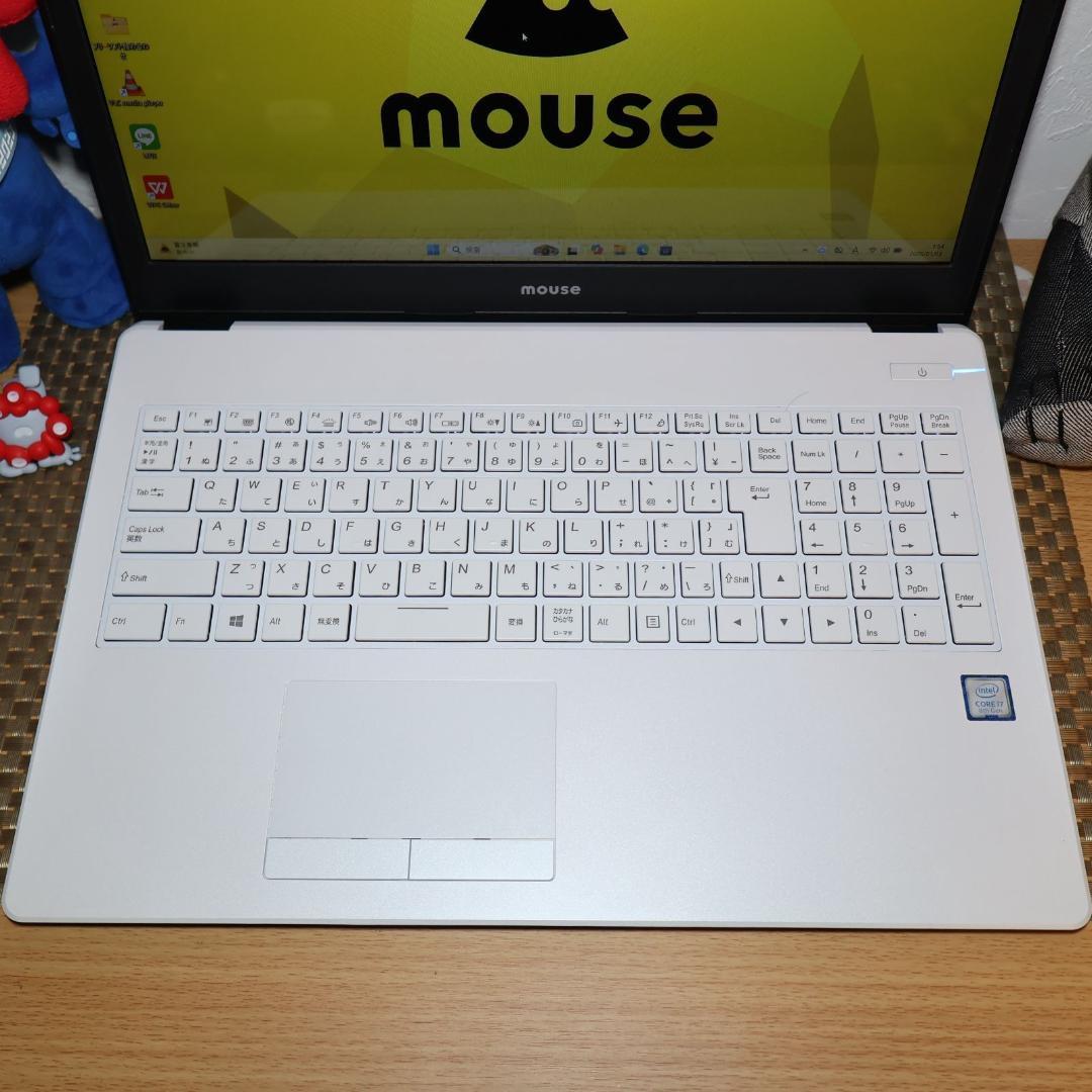 Win11公式対応8世代i7/メ8G/新品SSD480G/無線/カメラ/FHD