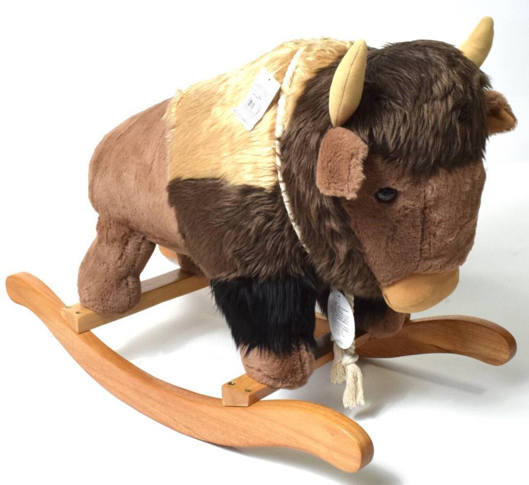 未使用6.4万 イルビゾンテ 特大 バッファロー ドール ぬいぐるみ