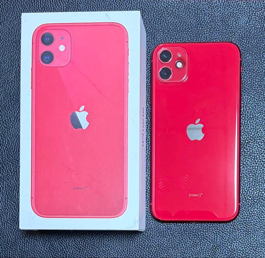 iPhone11 64GB プロダクトレッド