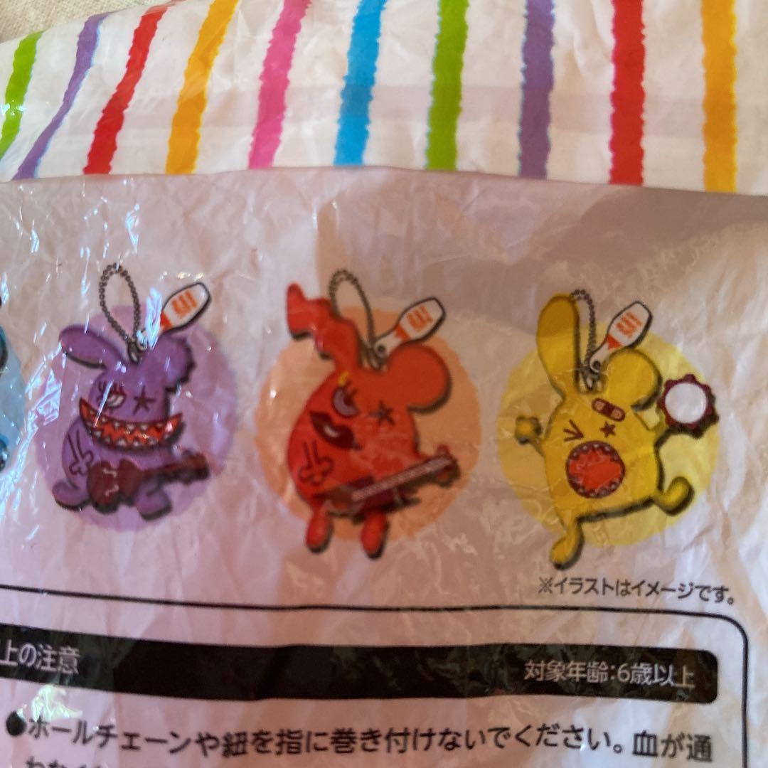 ぬいぐるみ　マスコット　キーホルダー　リトグリ　ラウンドワン　新品未使用