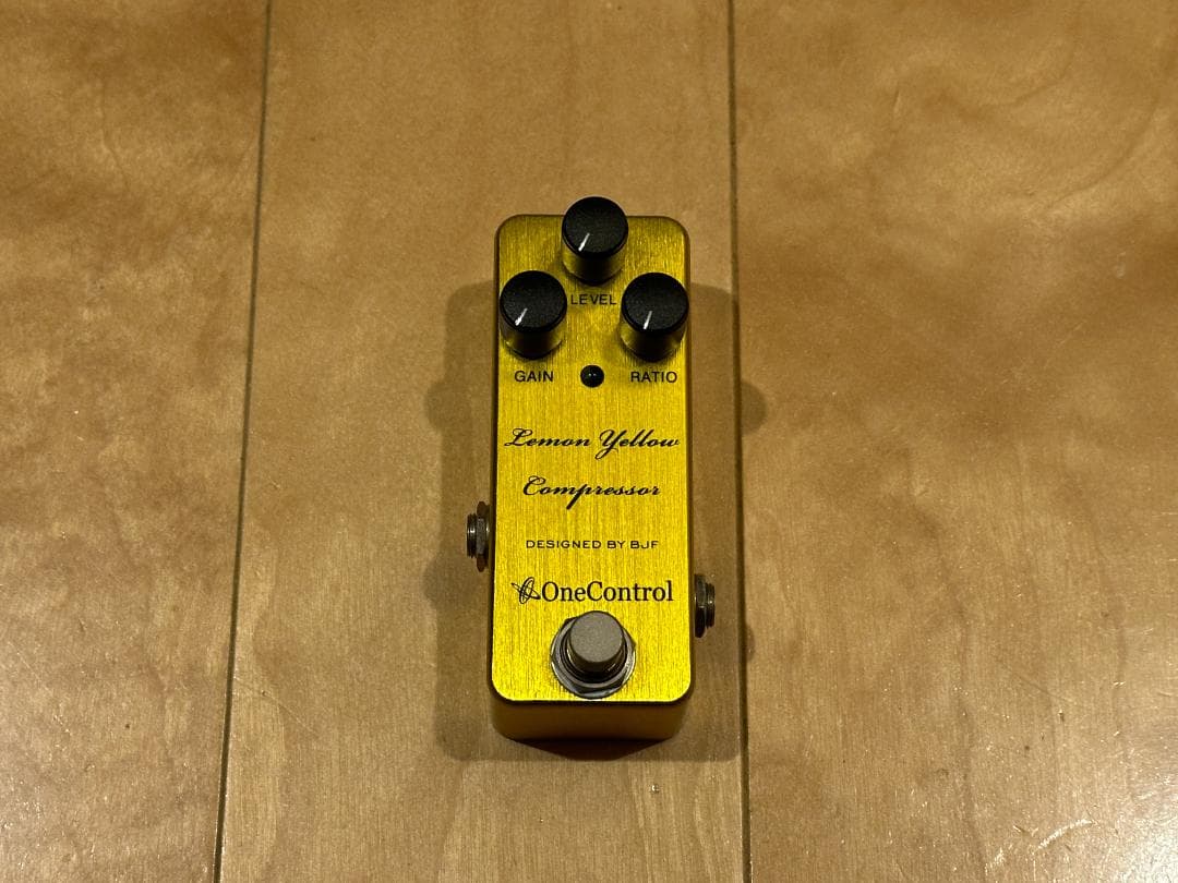 【美品】One Control Lemon Yellow Compressor
