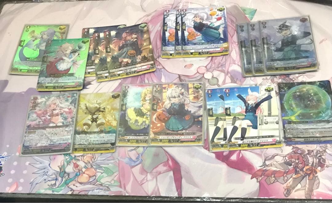 y*u様 ヴァンガード　クリスレイン　デッキパーツ　おまけ付き　リシアフェール