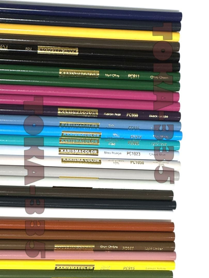 サンフォード カリスマカラー 廃盤 52本 42色 未使用 油性 色鉛筆