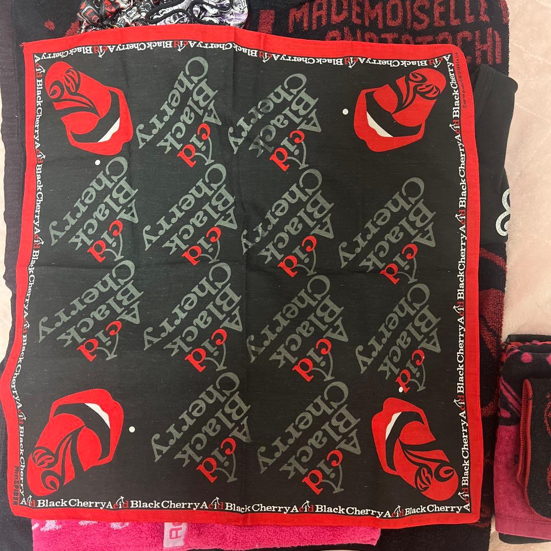 Acid Black Cherry バンダナタオルリストバンドセットグッズ