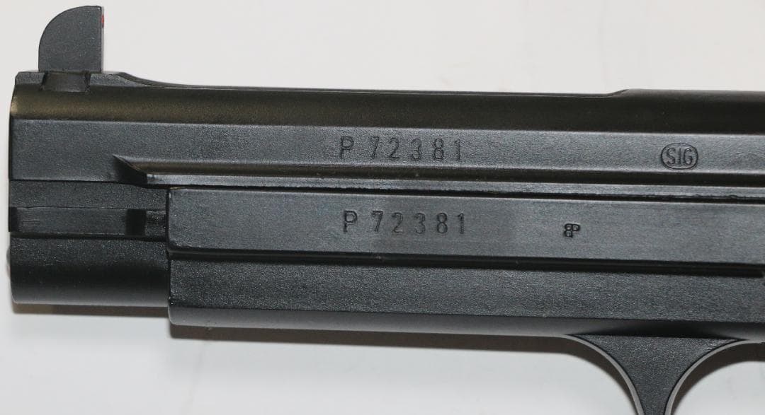 超希少タイトー製ＨＷ樹脂 モデルガン SIG　Ｐ２１０カスタム　SPG合法品